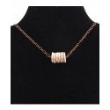Just 1 Time® Ladies' Buffalo Wafer Copper Necklace