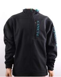Cinch® Men's Bonded Jacket Black/Turq