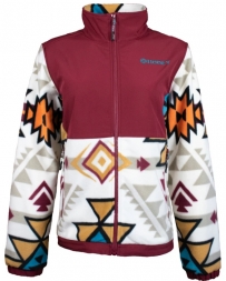 Hooey® Ladies' Aztec Tech Fleece Jacket