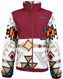 Hooey® Ladies' Aztec Tech Fleece Jacket