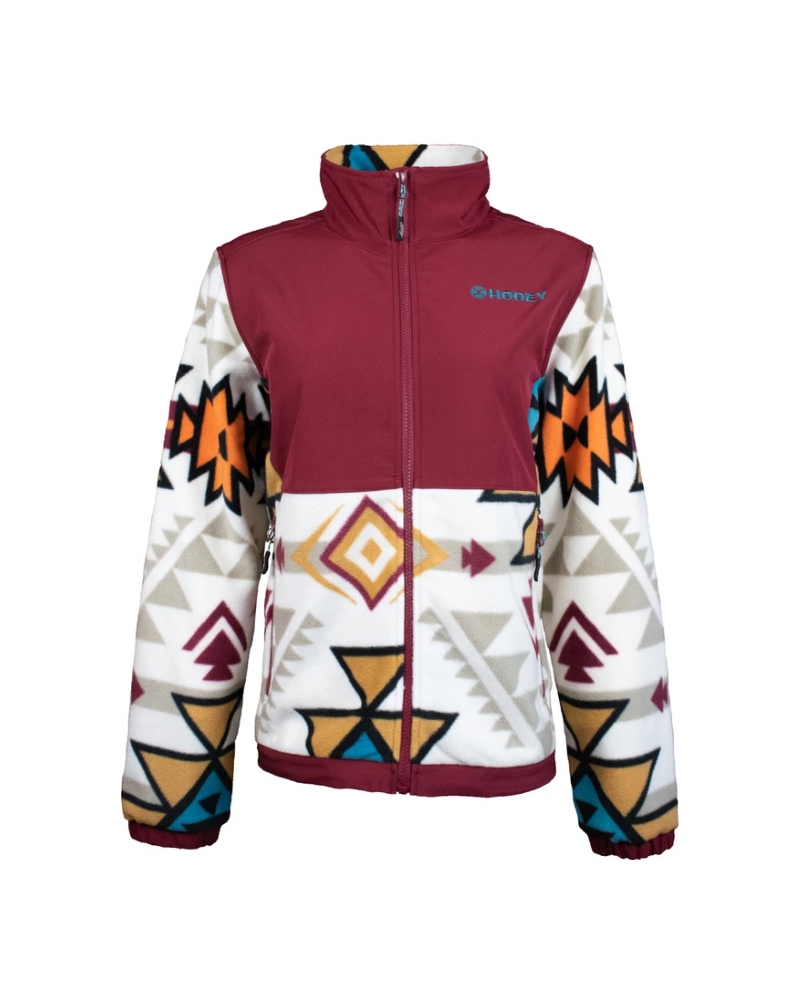 Hooey® Ladies' Aztec Tech Fleece Jacket - Fort Brands