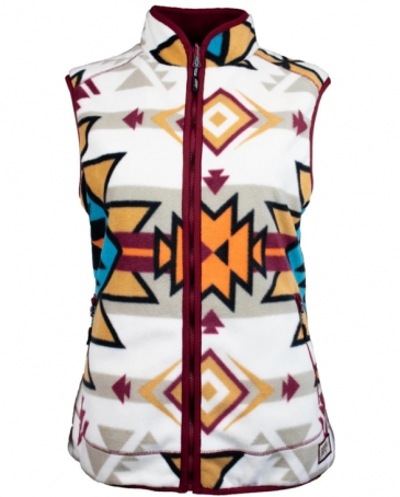 Hooey® Ladies' Reversible Fleece Vest