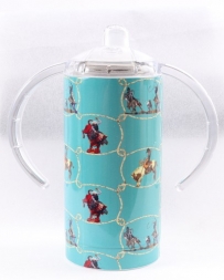 The Whole Herd® Kids' Sippy Tumbler Cowboy Scene