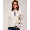 Roper® Ladies' Heathered Cowgirl Hoodie