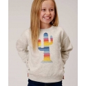 Roper® Girls' Cactus Sweatshirt