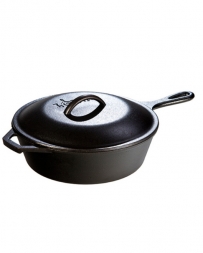 Lodge Cast Iron® 3.2 Qt Covered Deep Skillet