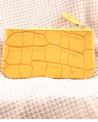 Scully Leather® Crocodile Coin Purse