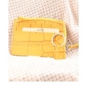 Scully Leather® Crocodile Coin/Card Case