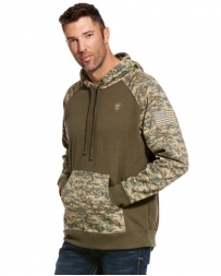 Ariat® Men's Patriot Hoodie Sage Camo