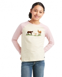 Ariat® Girls' Pasture Scene Tee