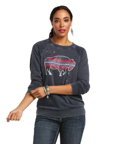 Ariat Ladies Night Star Sweatshirt Fort Brands