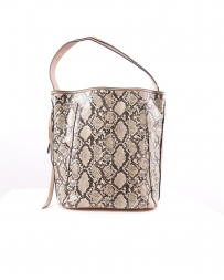 Just 1 Time® Ladies' Snake Print Bucket Purse