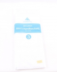 Just 1 Time® Men's Hankerchiefs 3Pack Cotton