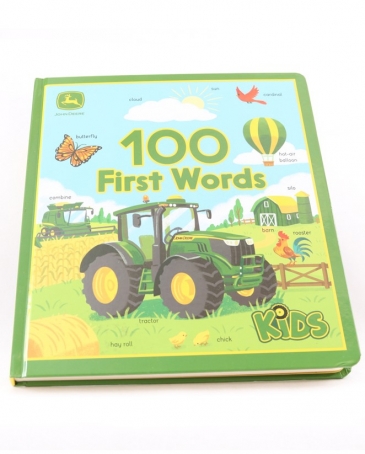 John Deere® 100 First Words Book