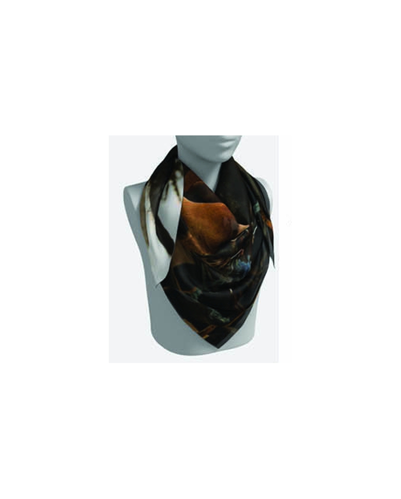 Ranch Life Wild Rags® Men's Jean And Jenny Silk Wild Rag Fort Brands