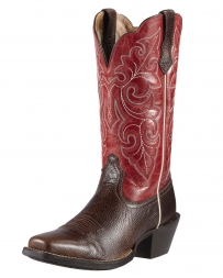 Ariat® Ladies' Round Up Square Toe Western Boots