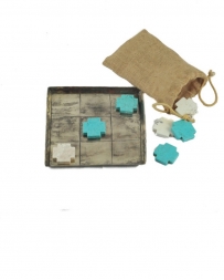 J. Alexander Rustic Silver® Tic Tac Toe W/Stones