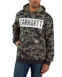 Carhartt® Men's Chest Logo Camo Hoodie
