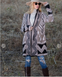 Ladies' Wanna B Aztec Cardigan