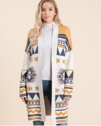 Ladies' Long Aztec Cardigan