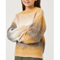 Girls' Hayden Ombre Puff Sweater