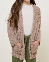 Girls' Hayden Popcorn Cardigan