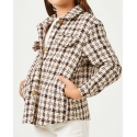 Girls' Hayden Checkered Shacket