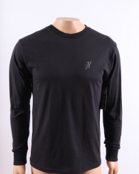 Hooey® Men's Saloon LS Black Tee