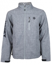 Hooey® Men's Full Zip Tech Jacket Grey