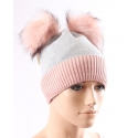 Just 1 Time® Ladies' VHI Double Pom Beanie