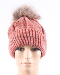 Just 1 Time® Ladies' VHI Faux Fur Pom Beanie