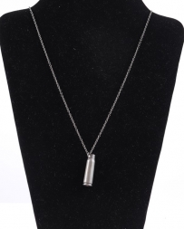Astali® Ladies' Grey Bullet Casing Necklace