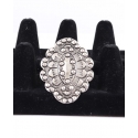 Just 1 Time® Ladies' Cityscape Adjustable Ring