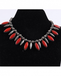 Just 1 Time® Ladies' Red Jasper Necklace