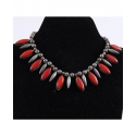 Just 1 Time® Ladies' Red Jasper Necklace