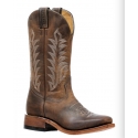 Boulet Boots® Ladies' Vintage Square Toe Brown