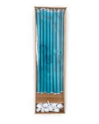 16Pk Turquoise Birthday Candles