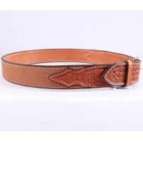 Texas Saddlery® Men's Saddle Tan Combo Belt