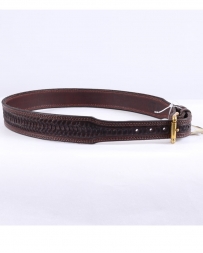 Texas Saddlery® Men's Swirl Choc Tapered Belt