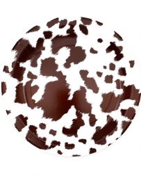 8Pk Cowhide Dinner Plates