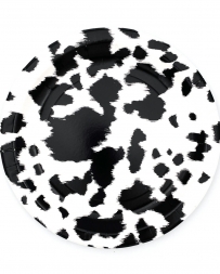 8Pk Cowhide Dinner Plate