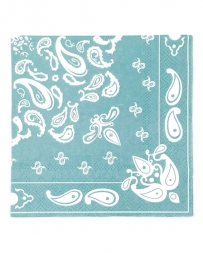 20Pk Dusty Bandana Cocktail Napkins