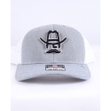 Cowboy Cool® Men's Hank 3D Cap Grey/White