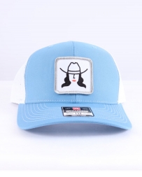 Cowboy Cool® Ladies' Light Blue Loretta Cap