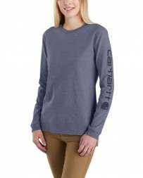 Carhartt® Ladies' LS Sleeve Logo Tee