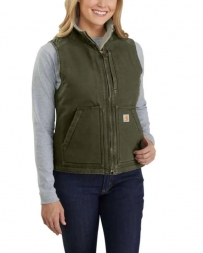 Carhartt® Ladies' Sherpa Mock Neck Vest