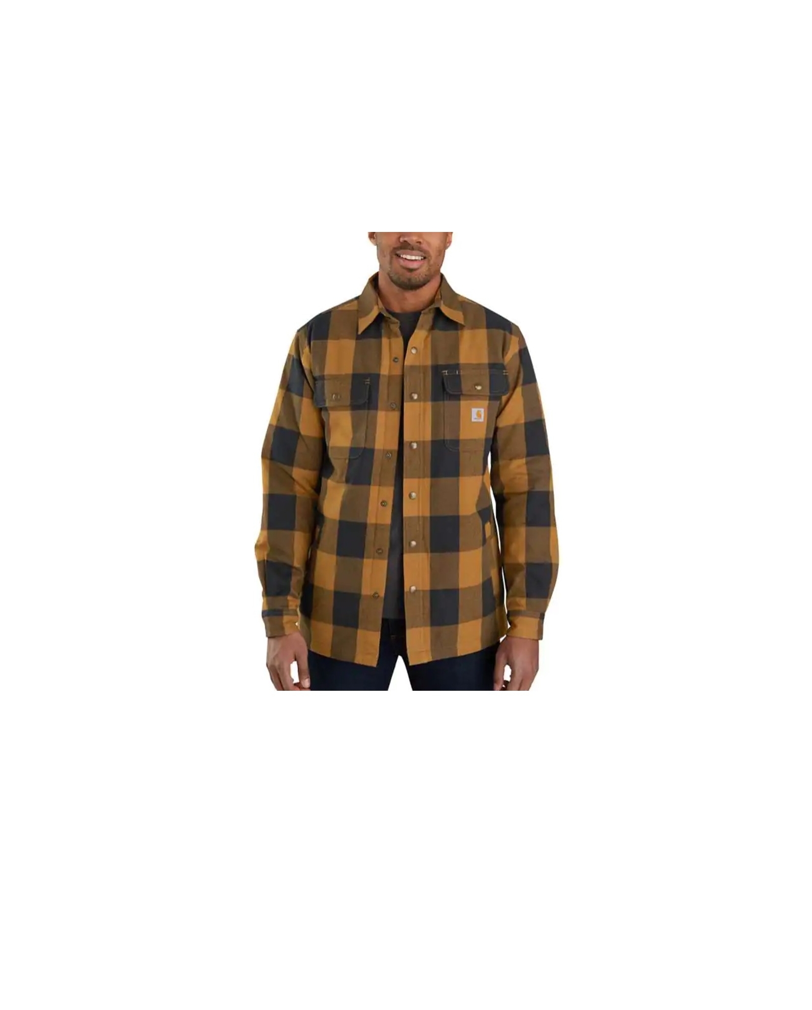 カーハート ラスベート OVERSIZE SHERPA SHIRT JACKET Carhartt® Men's Sherpa Lined Shirt Jacket - Fort Brands