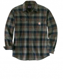 Carhartt® Men's Heavyweight Flannel Shirt - Big and Tall