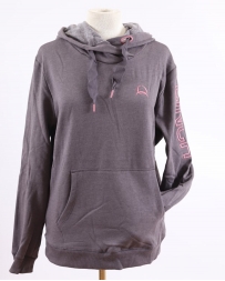 Cinch® Ladies' Logo Hoodie Grey