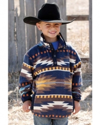 Cinch® Boys' Aztec Fleece Pullover